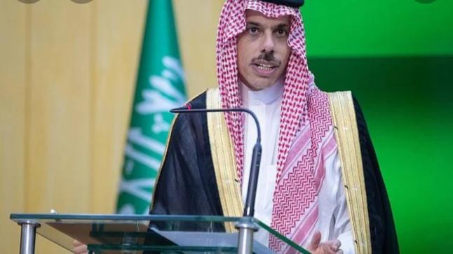 بالنيابة عن خادم الحرمين الشريفين ورئيس الخارجية رأس وفد المملكة العربية السعودية اجتماع مجلس الدول في مستوى القمة لدورتها ٣١