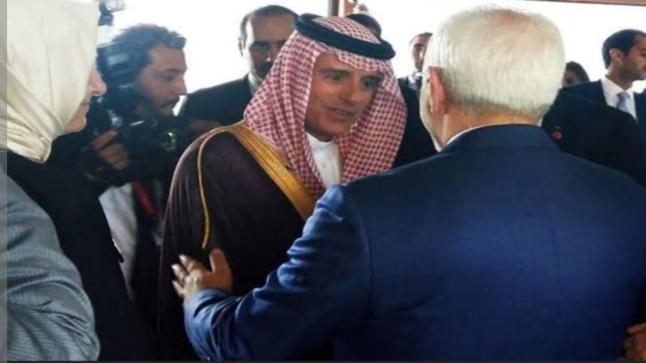 اجتماع وزير الخارجية السعودي ونظيره وزير ايران لأول مرة عبد الليهان يقوم بكشف تفاصيل هذا اللقاء