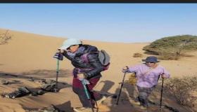 مستكشف بريطاني يصل إلى الطائف بعد مرور ثلاث عشر من السير داخل الصحراء