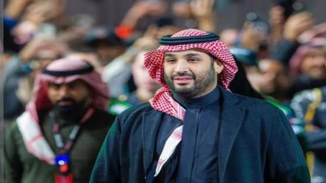 شهد ولي العهد السعودي الأمير محمد بن سلمان سباق فورمولا إي في الدرعية